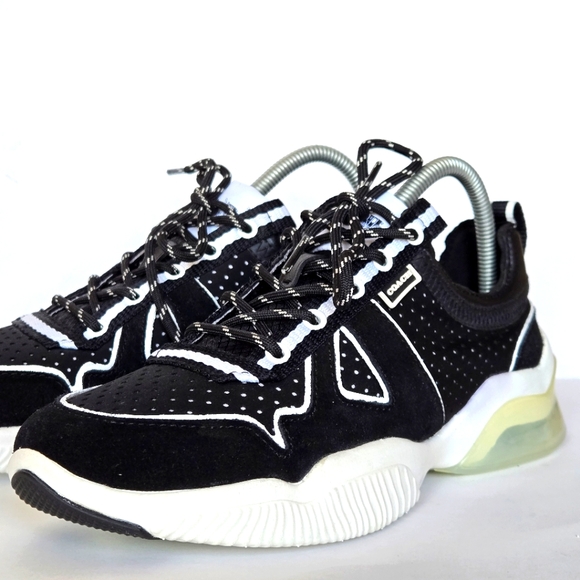 Coach City Sole runners size 8B black and white EUC - Picture 4 of 8